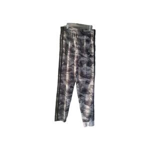 Adidas pants Camo Joggers Boy's Size 14 & 16 White and Grey